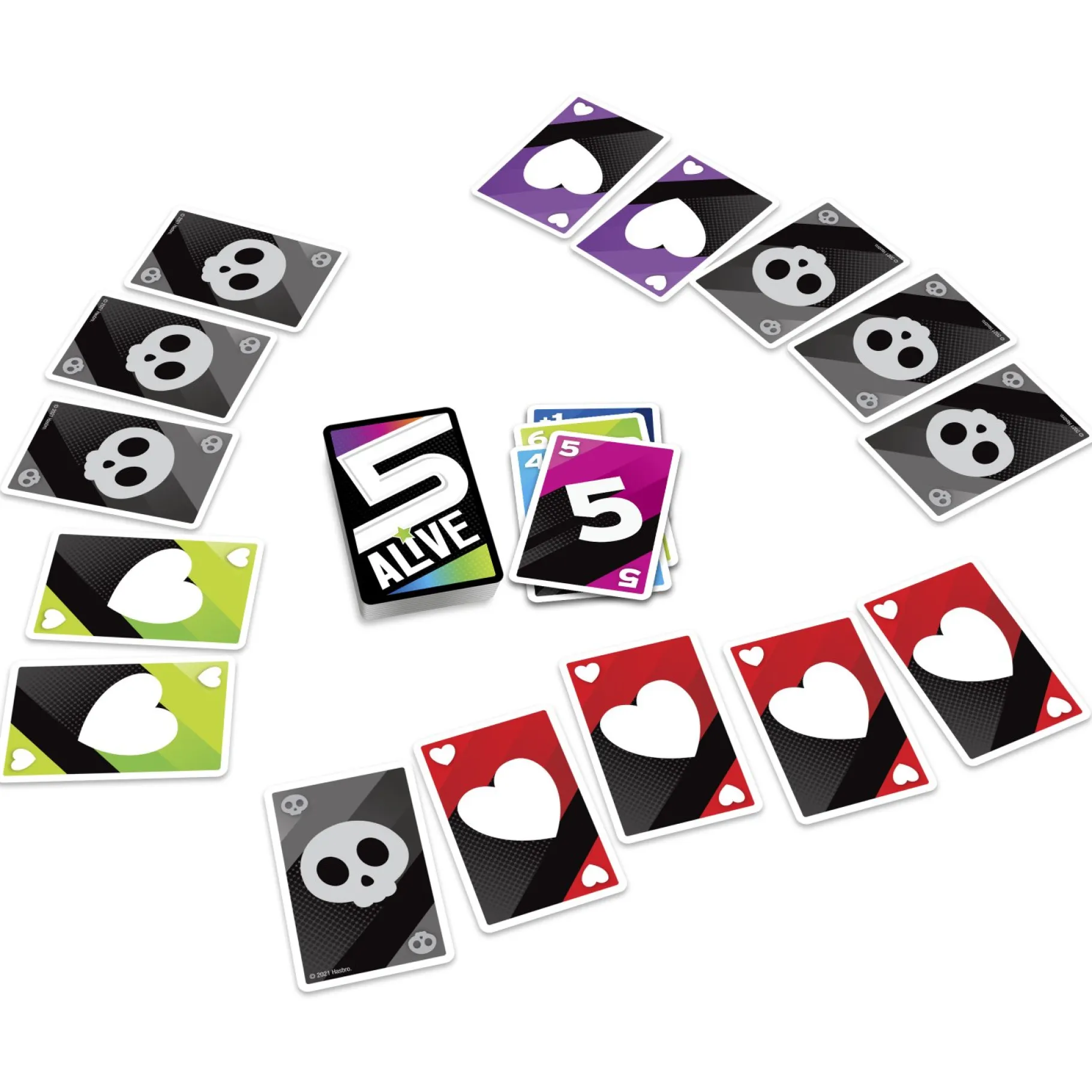 Kaartspellen>Hasbro 5 Alive - Kaartspel