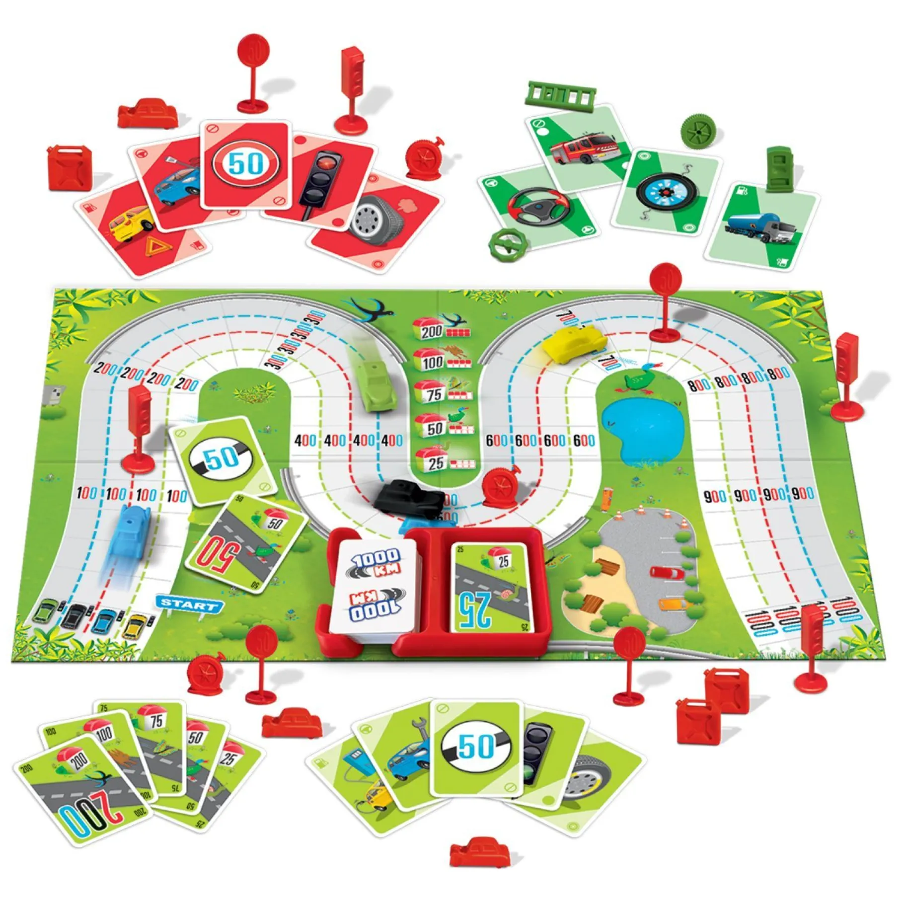 Bordspellen>Jumbo 1.000 Km - Bordspel