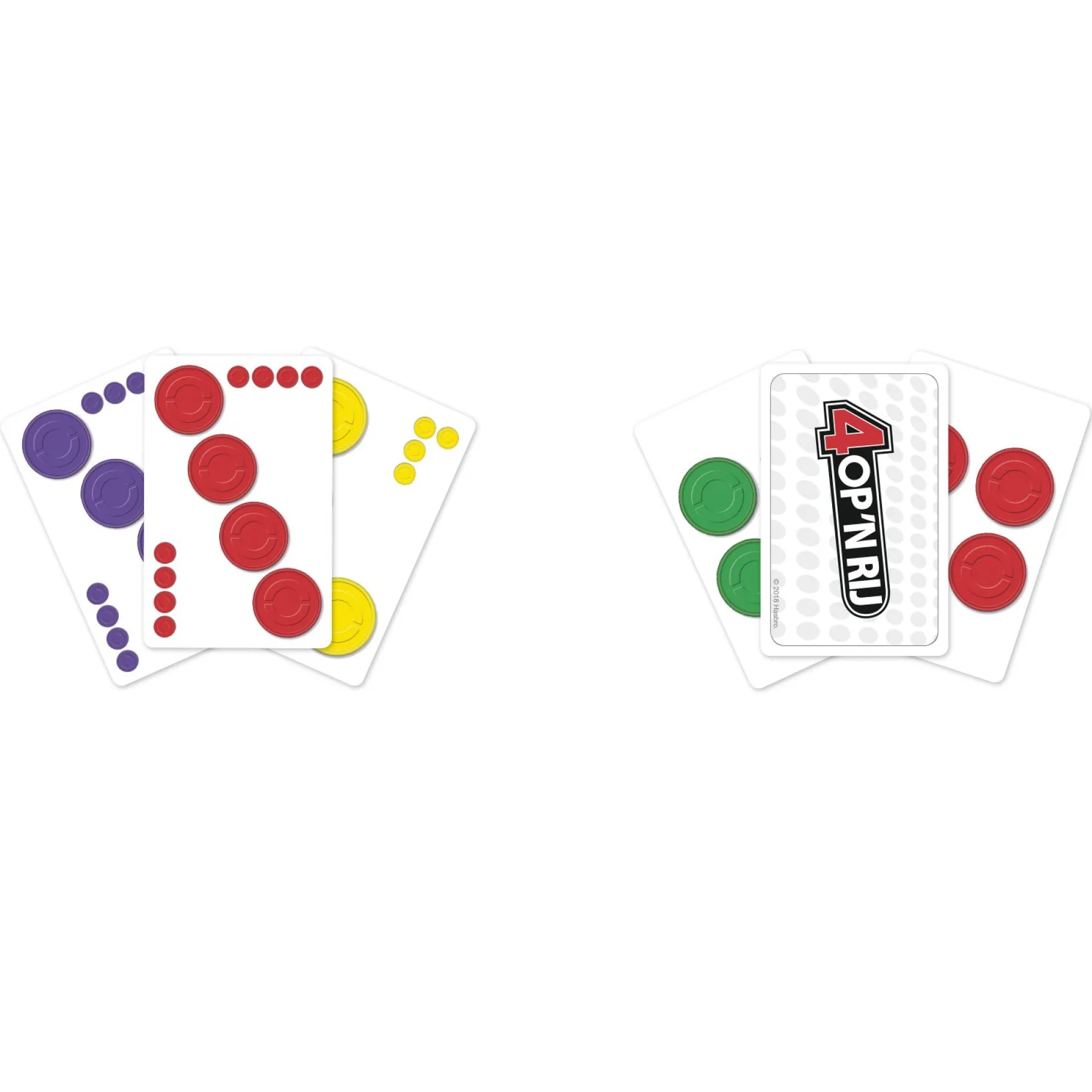 Kaartspellen>Hasbro 4 op 'n rij - Kaartspel