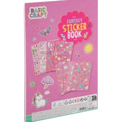 Stickers></noscript>Grafix A4 Stickerboek 8 vellen 3 assorti