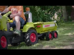 Tractoren> Aanhanger Rolly Toys Claas Halfpipe