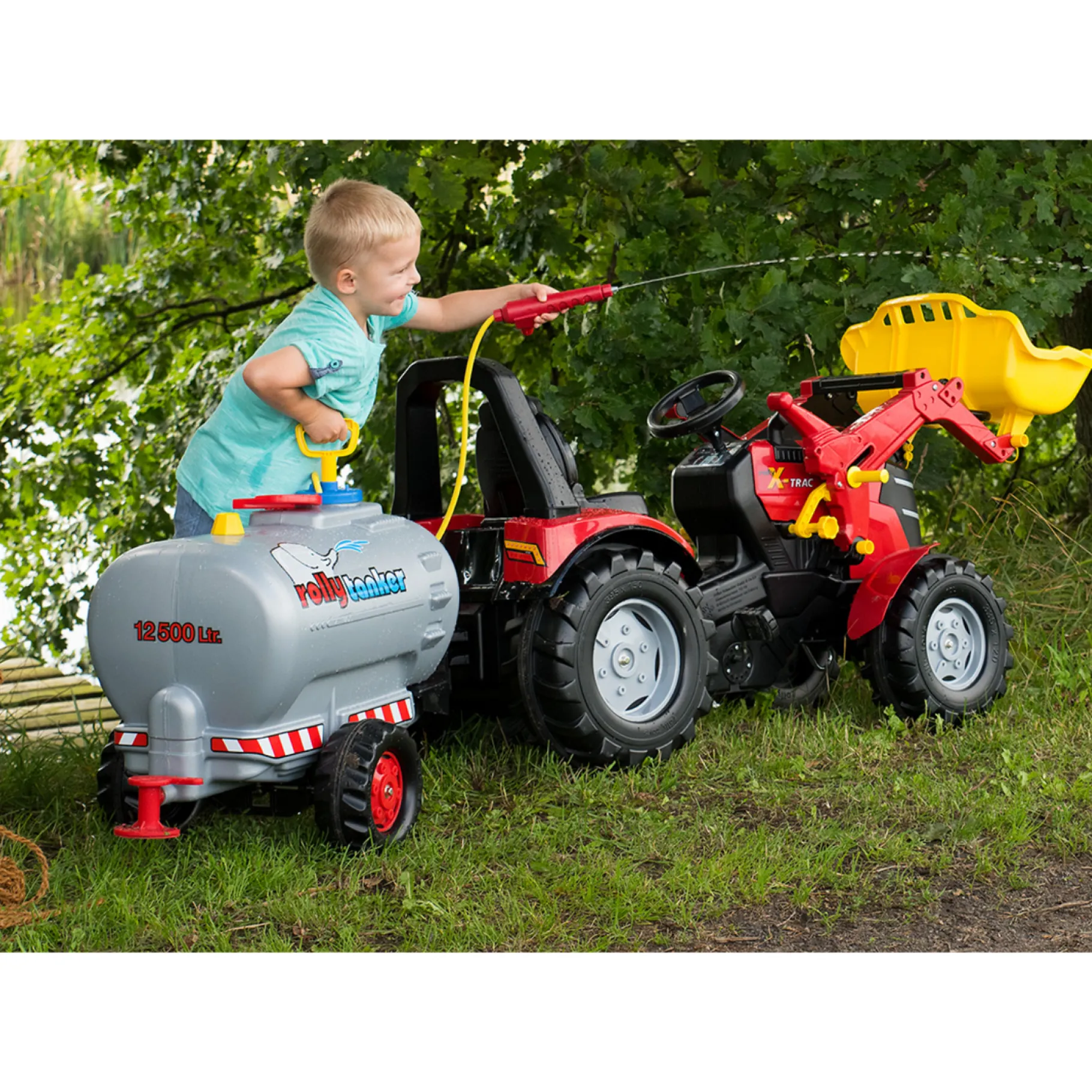 Tractoren>Rolly Toys Aanhanger Tank Met Accessoires