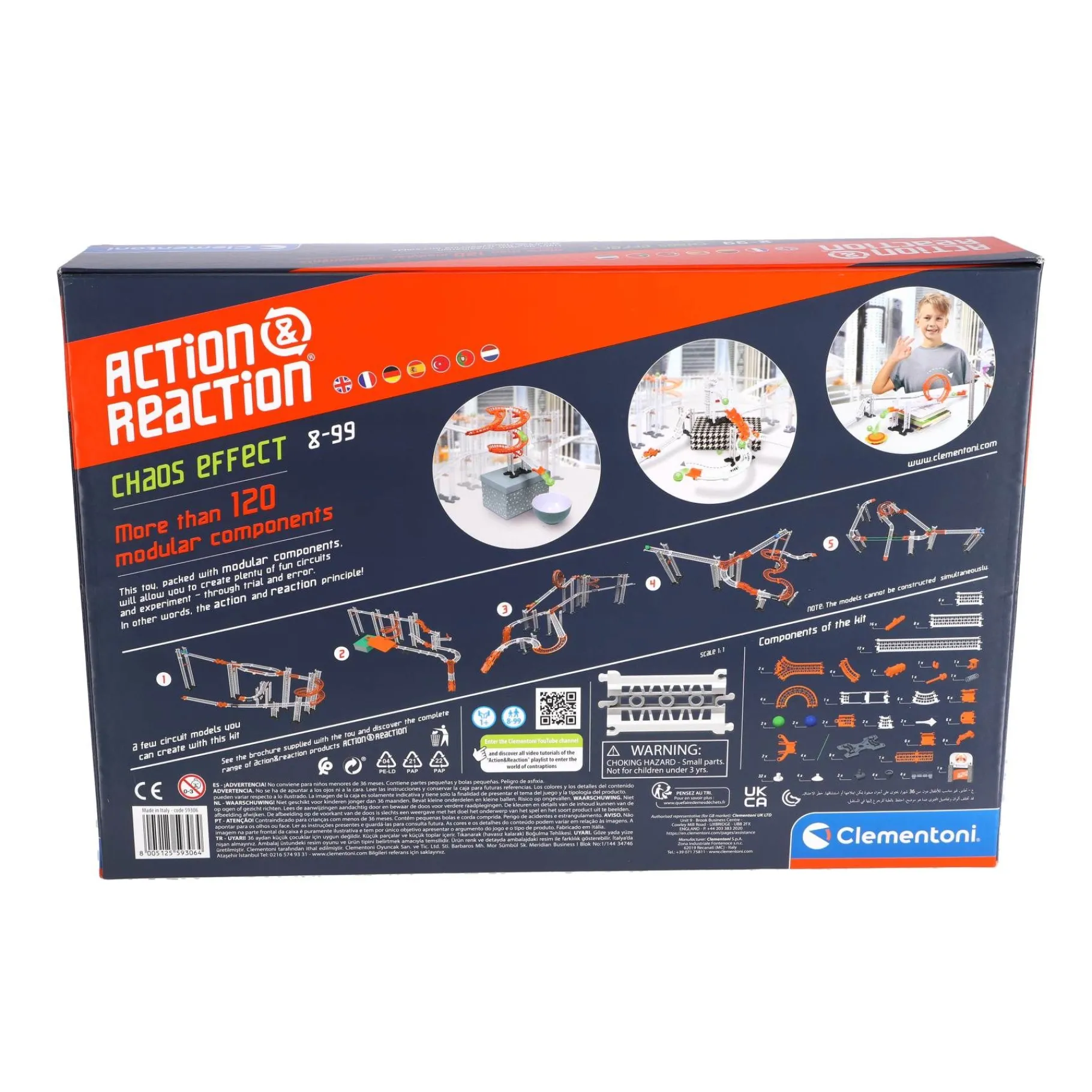 Knikkerbanen> Action And Reaction Chaos Effect