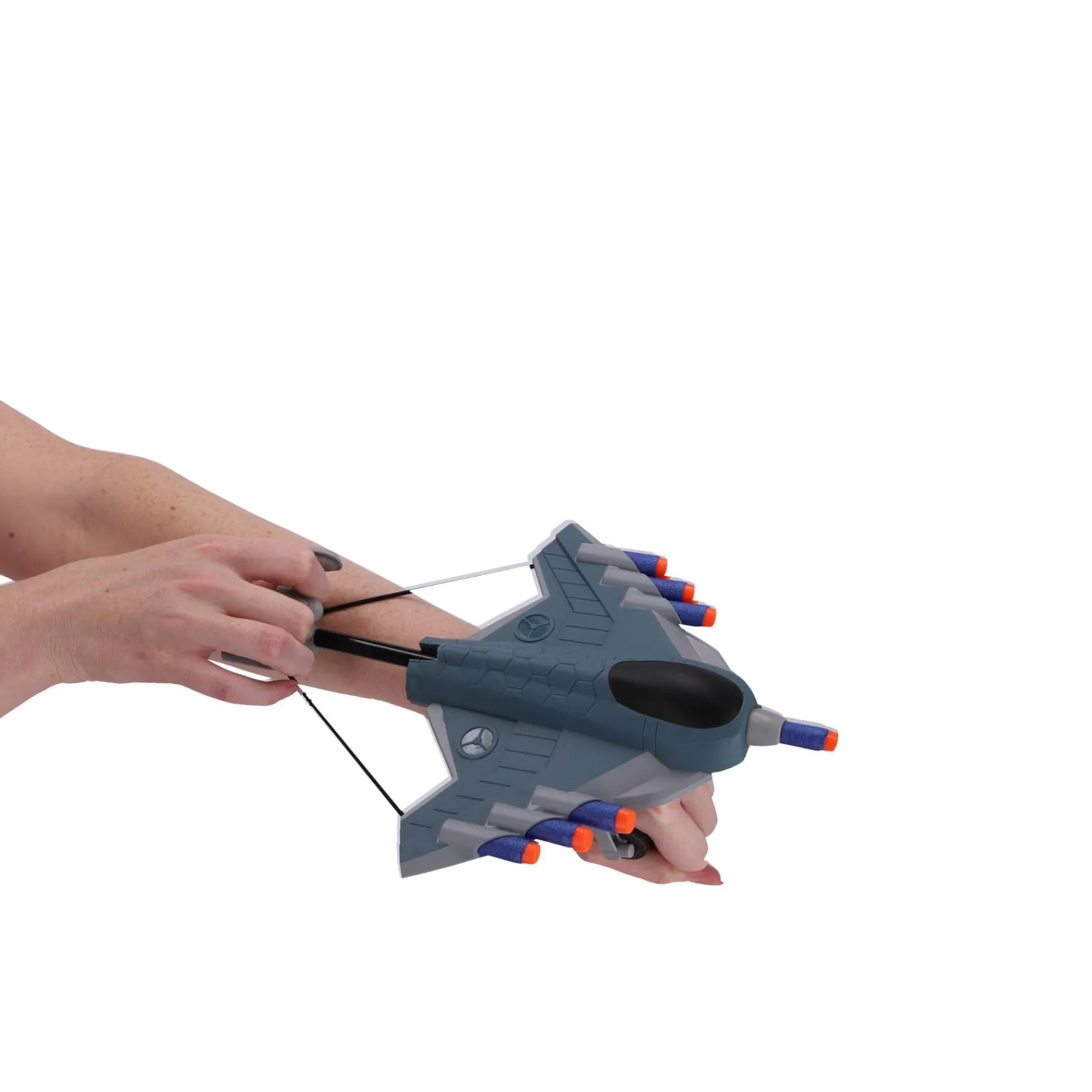 Jongens>Alert Afschietvliegtuig met foam pijltjes 3 assorti