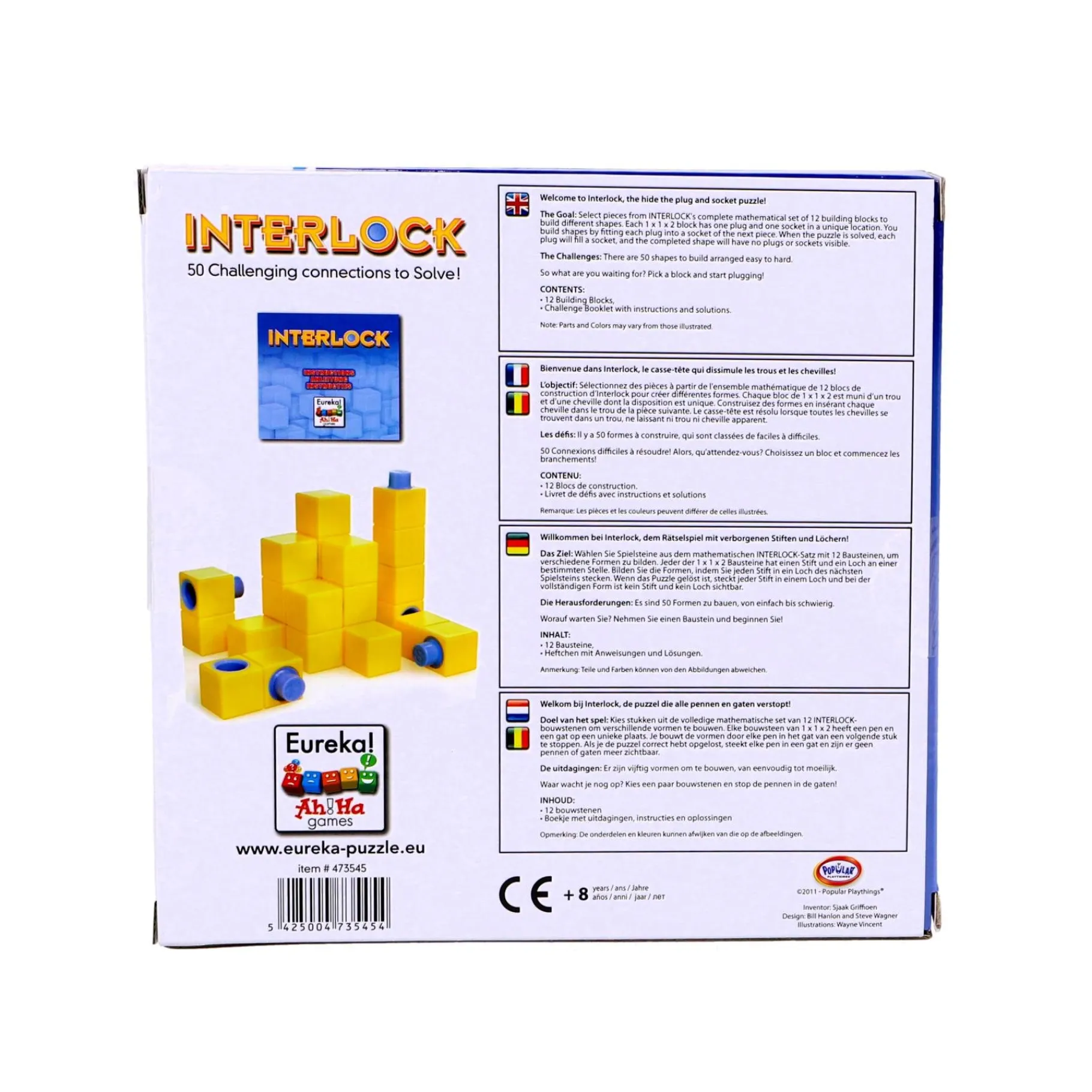 Denkspellen> Ah!Ha Interlock - Denkspel