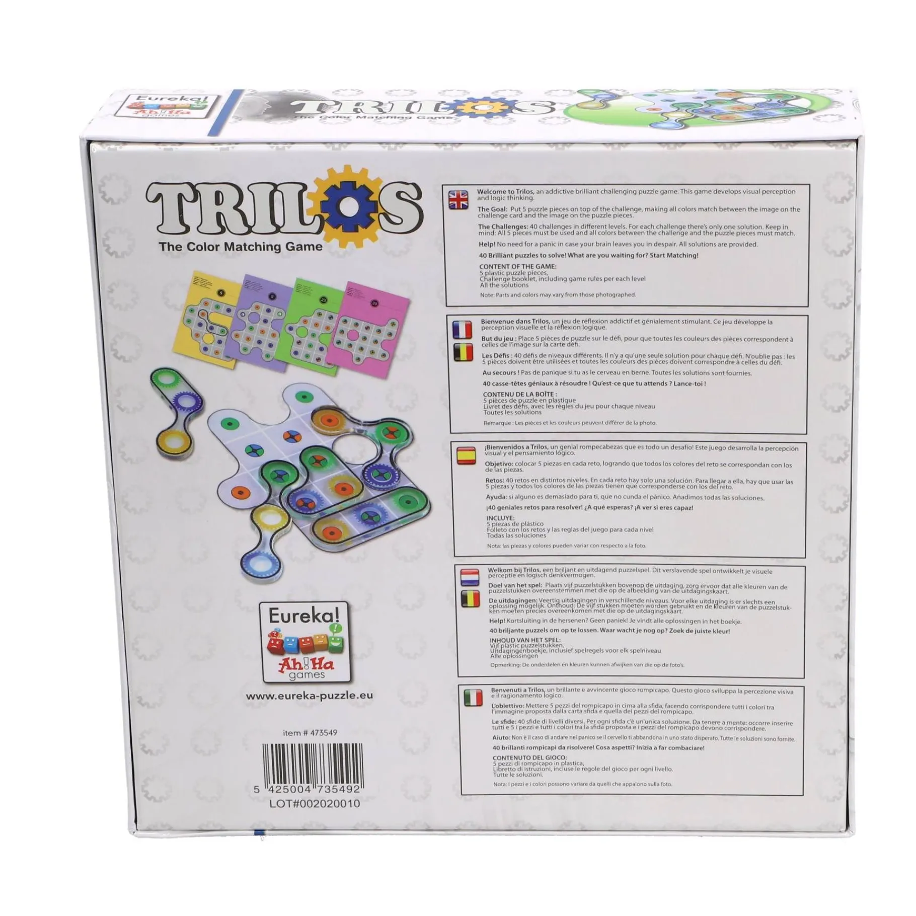 Denkspellen> Ah!Ha Trilos - Denkspel