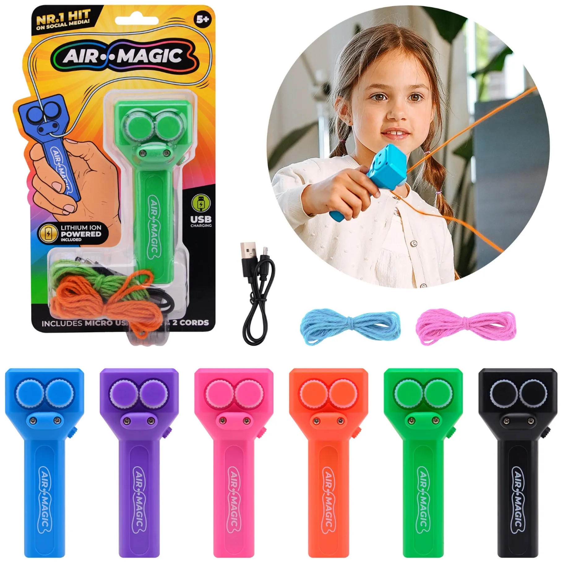 Fidget Toys|Goochelen> Air Magic 6 Assorti