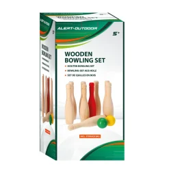 Kegelspel>Alert Outdoor Bowling Set Hout