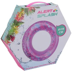 Zwemmen En Waterspeelgoed>Alert Splash Zwemband Veren Multicolor 119 Cm