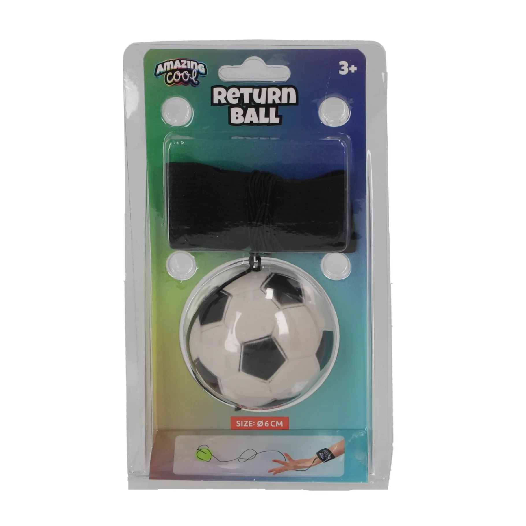 Speelballen>Alert Amazing Cool Bal Return 4 Assorti