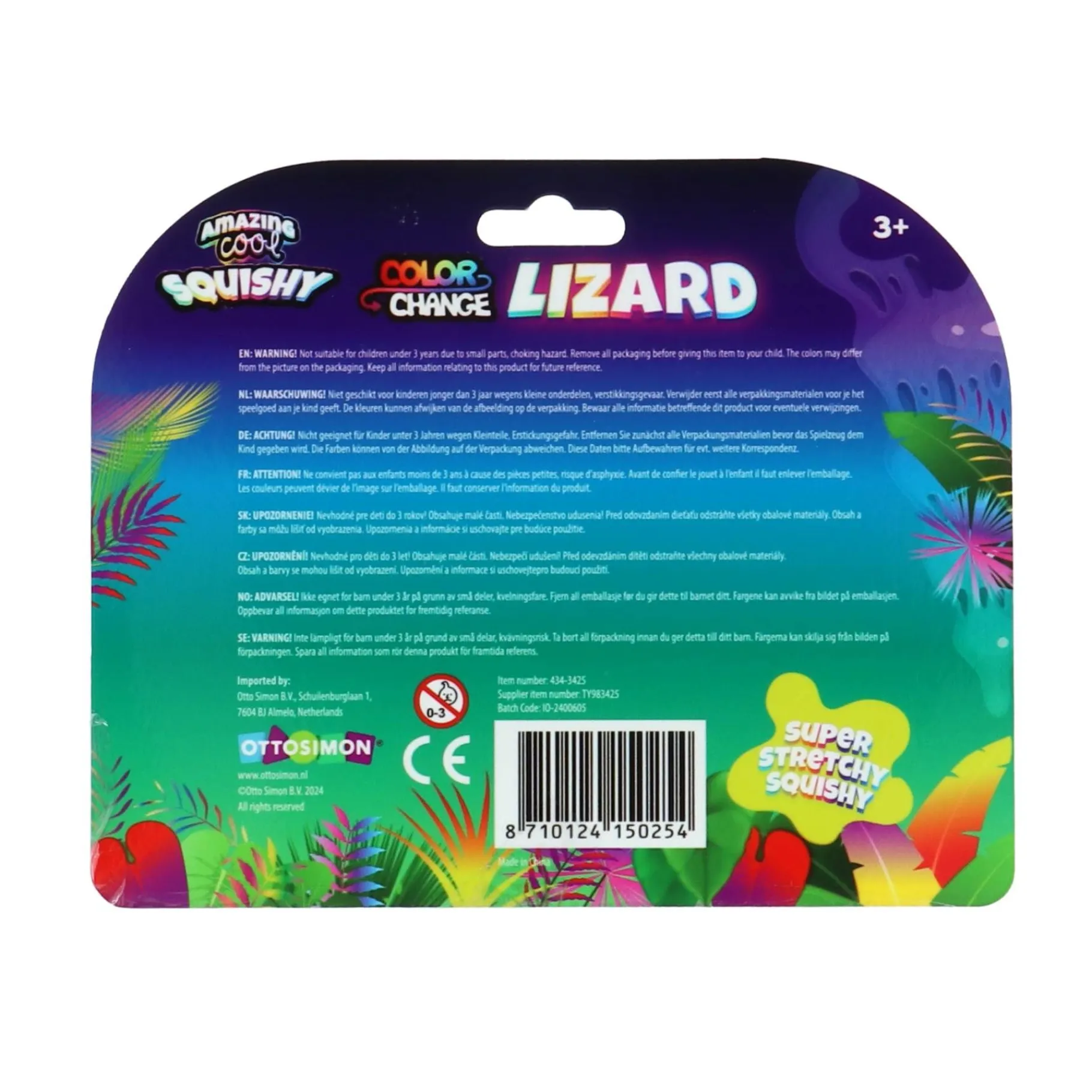 Speelfiguren> Amazing Cool hagedis color change