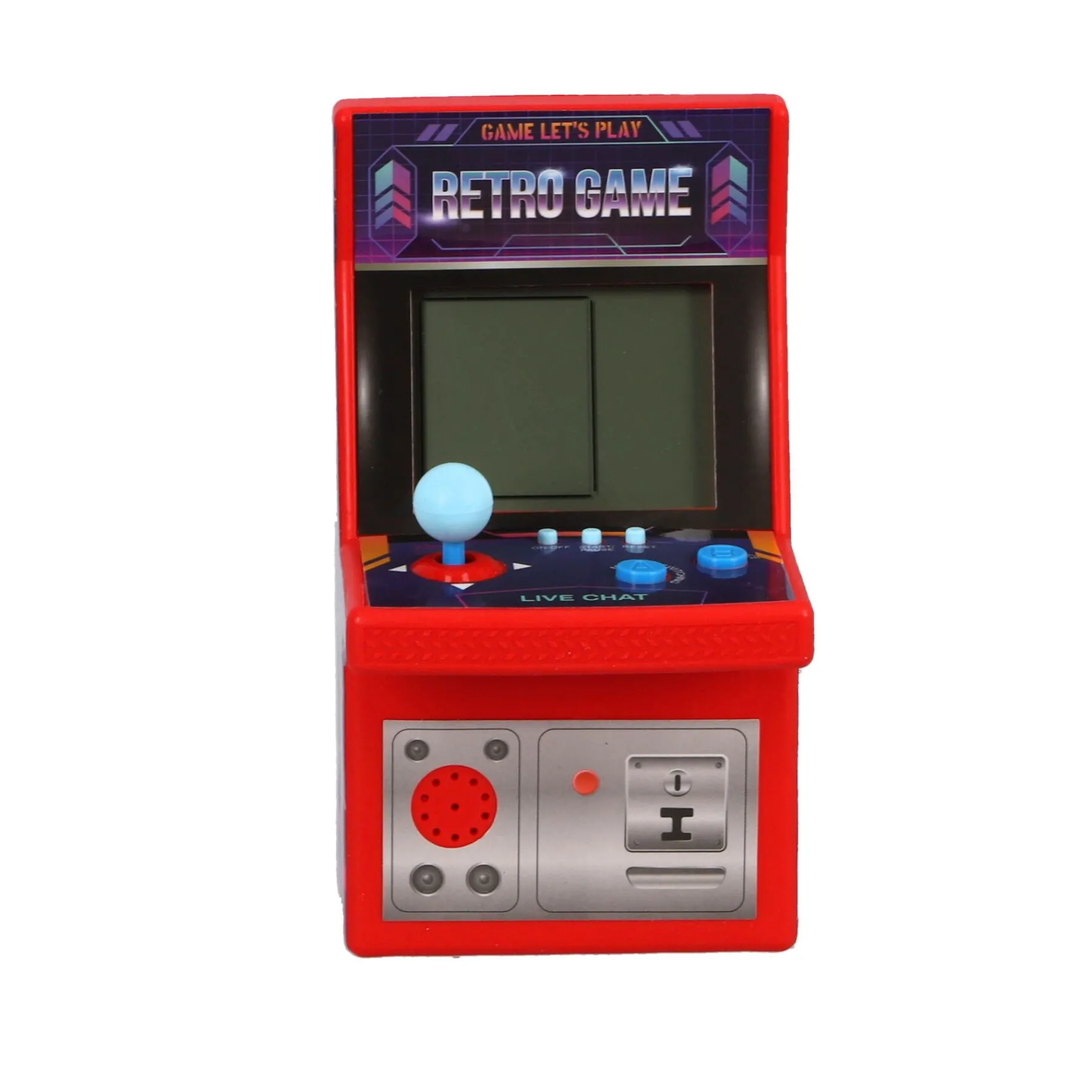 Lcd-Spellen> Amazing Cool Retro brickgame rood en blauw assorti