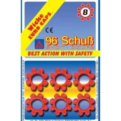 Blasters|Jongens> Amorces 8 Schots 12 Rings Op Blister