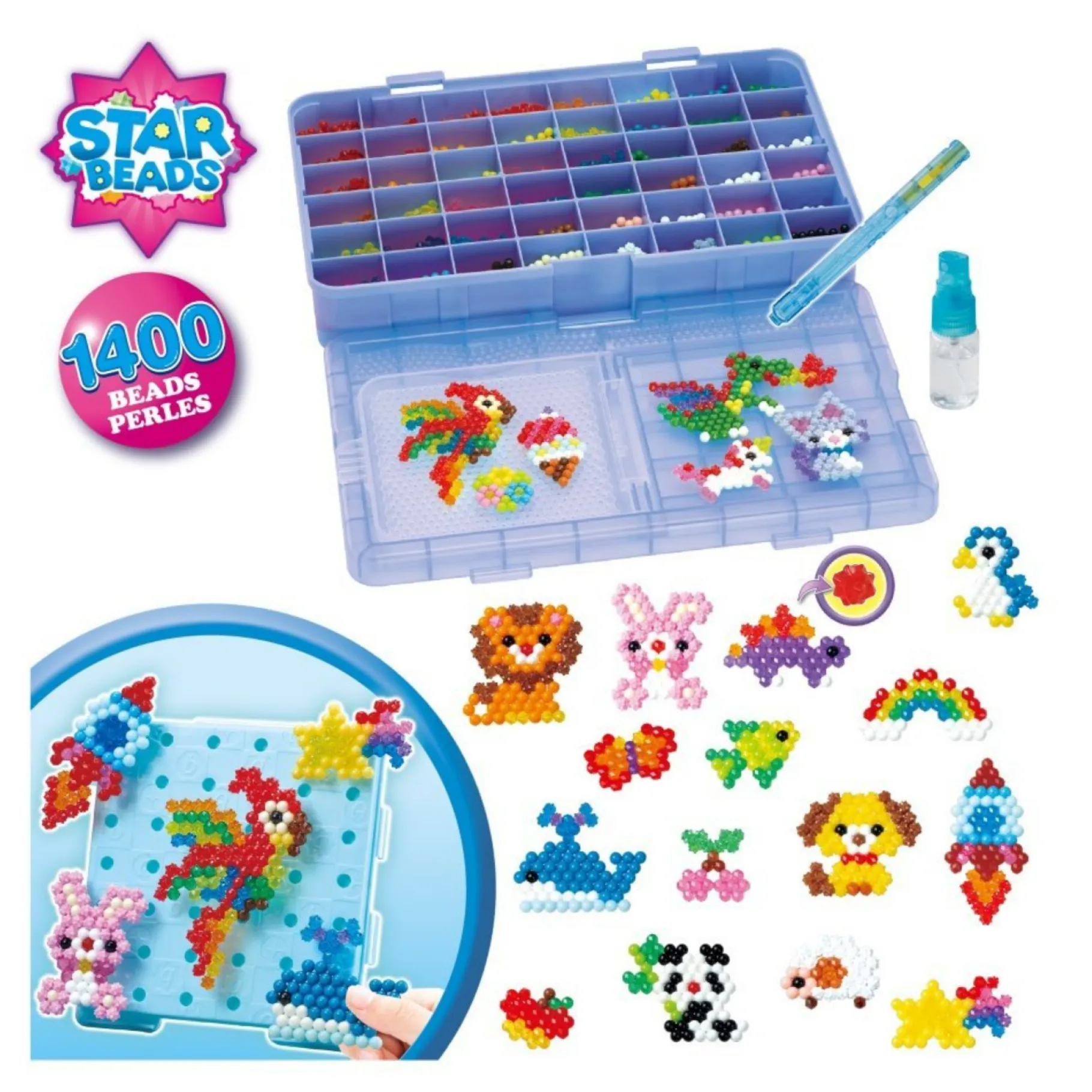 Knutselsets>Epoch Aquabeads 31967 Deluxe Creation Box