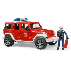 Auto's|Jongens>Bruder Auto Jeep Wrangler Brandweer