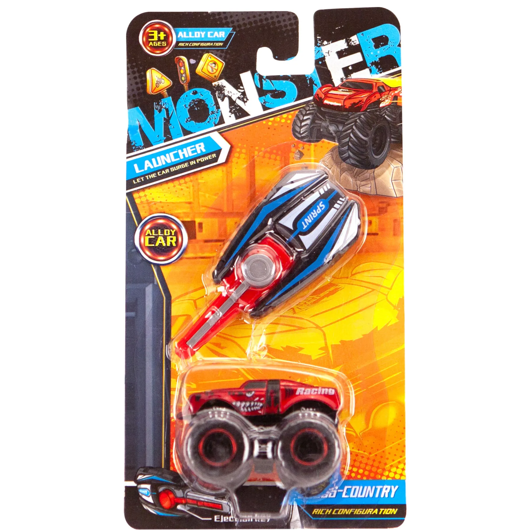 Voertuigen|Jongens> Auto Die Cast Met Launcher Assorti