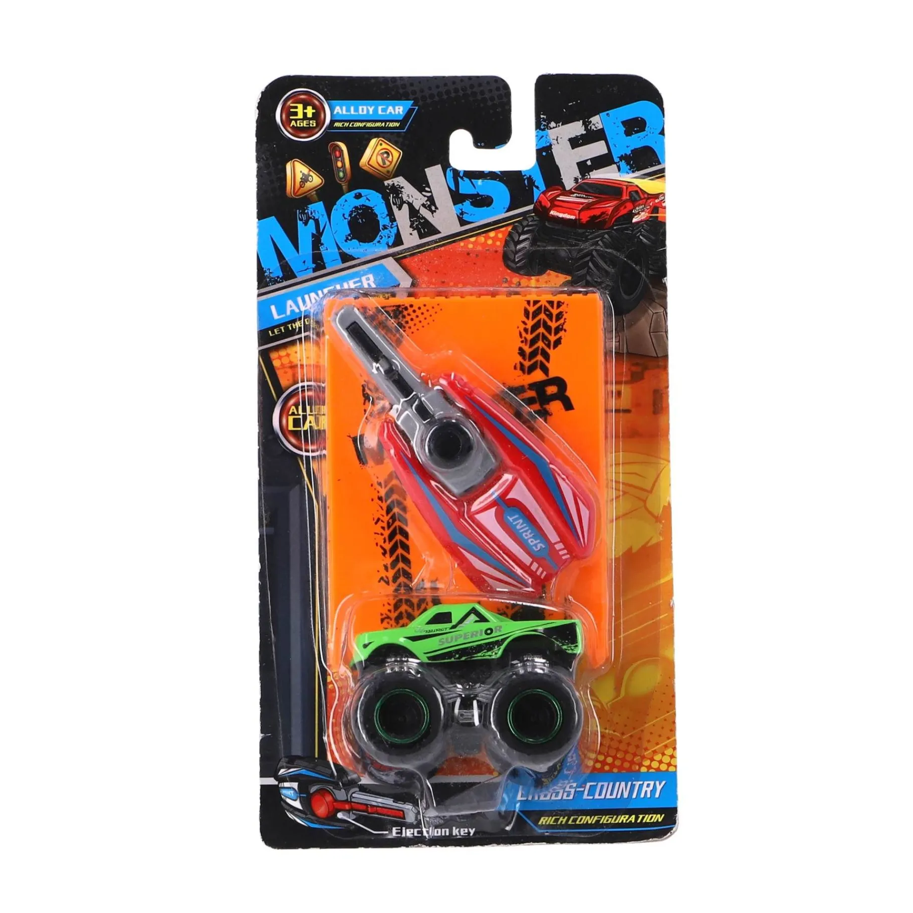 Voertuigen|Jongens> Auto Die Cast Met Launcher Assorti