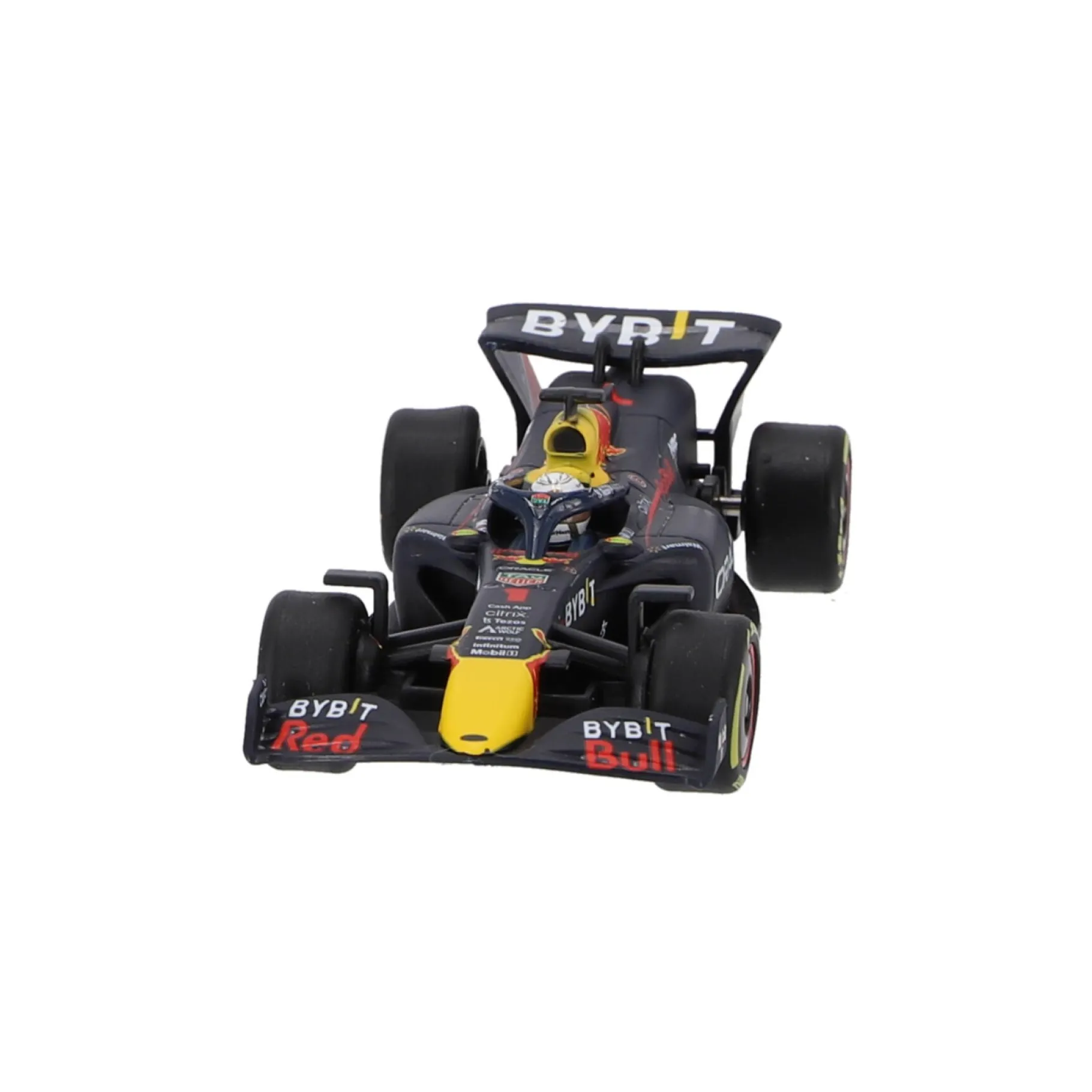 Auto's|Jongens>Carrera Auto Max Verstappen RB nr.1 1:43 Pull Back