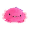 Dieren Knuffels En Pluche> Axolotl pluche omkeer met sleutelhanger 4 assorti  10 cm