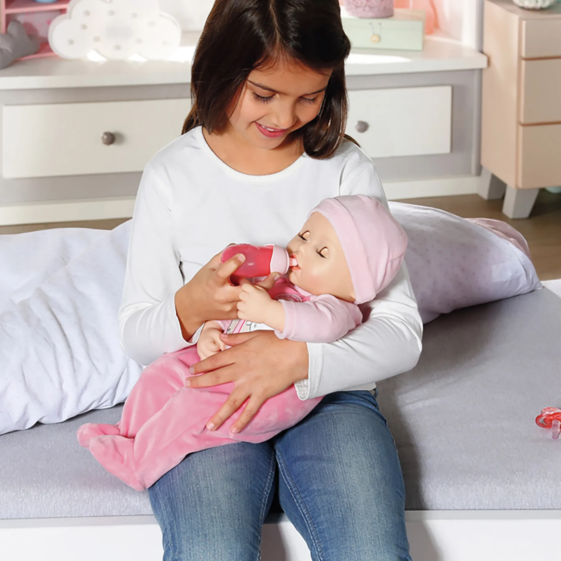 Poppen Zonder Functies>Zapf Baby Annabell 43 Cm