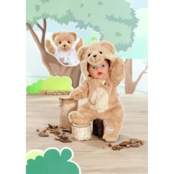 Poppenkleding></noscript> Baby Born Bear Suit 43Cm