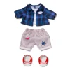 Poppenkleding> Baby born bear teddy outfit pants