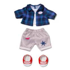 Poppenkleding> Baby born bear teddy outfit pants