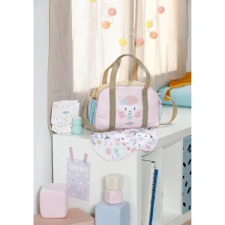 Poppen Accessoires> Baby Born Changing Bag Flower