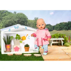 Poppenkleding> Baby Born Deluxe Regen 43cm