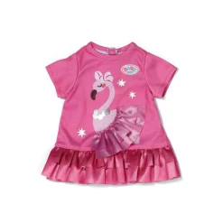 Poppenkleding> Baby Born Dress Flamingo 43 Cm