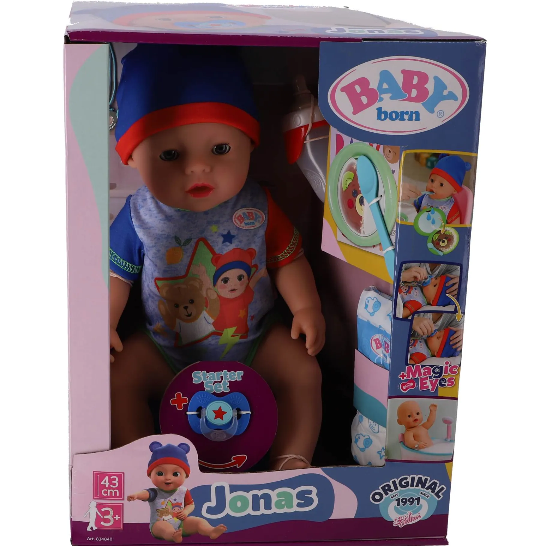 Poppen Zonder Functies> BABY born Jonas 43 cm (Boy)