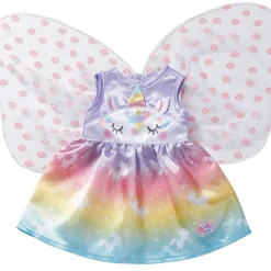 Poppenkleding>Zapf Baby Born Kleertjes Unicorn Elfjesoutfit 43 cm