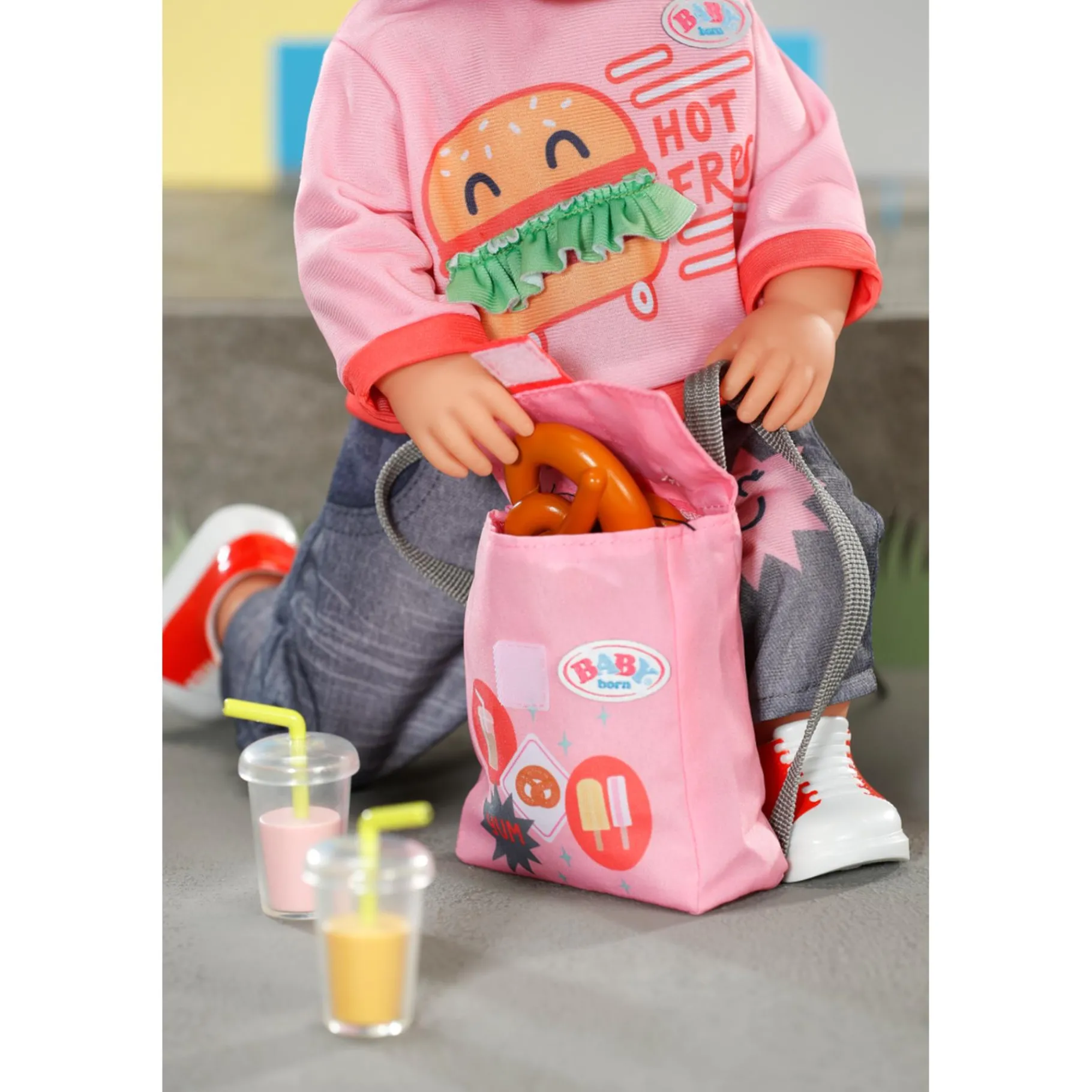 Poppenkleding> BABY born Snack Shop Outfit 43cm