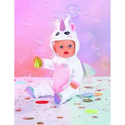 Poppenkleding></noscript>Zapf Baby Born Unicorn Onesie 43 Cm