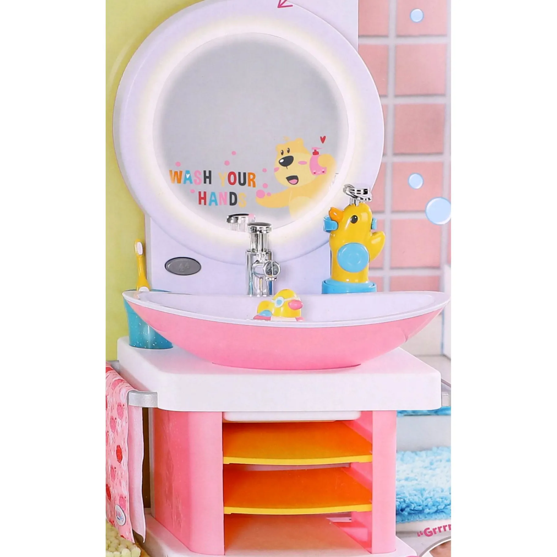 Poppenmeubels> Baby Born Wastafel