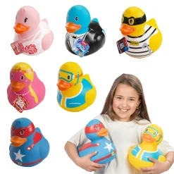 Badspeelgoed> Bad eend XXL 22 cm 6 assorti