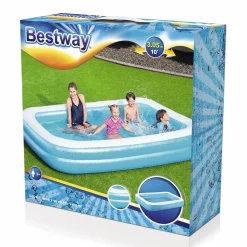 Zwemmen En Waterspeelgoed|Zwembaden>Bestway Bad Familie 305x183x46 Cm 2 Rings