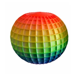 Fidget Toys> Bal Patroon Jumbo Squishy 10 Cm 2 Assorti