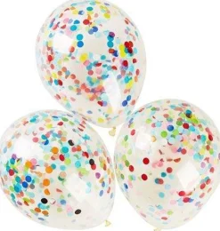 Feestartikelen> Ballon Confetti 6 Stuks 30 Cm