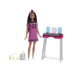 Meisjes|Tienerpoppen>Barbie Big City Big Dreams Brooklyn Recording  Studio speelset