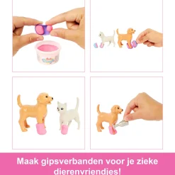 Meisjes></noscript> Barbie career pet vet playset