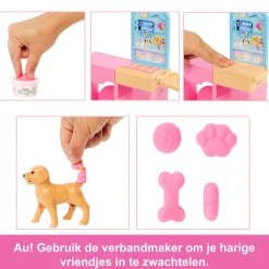 Meisjes></noscript> Barbie career pet vet playset