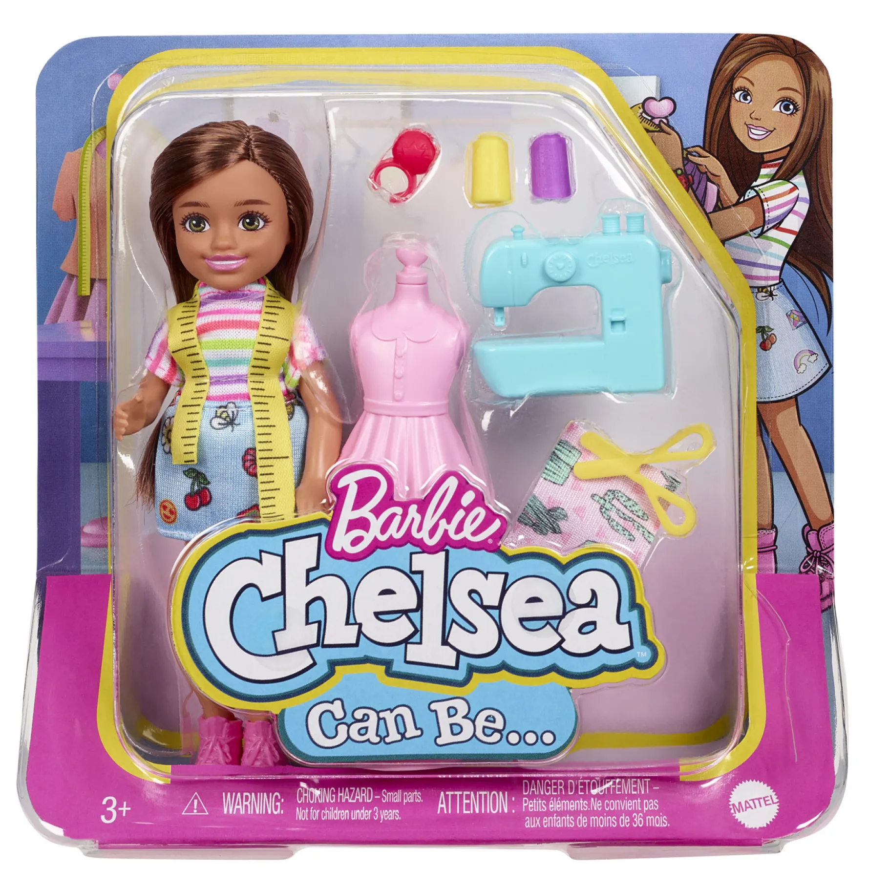 Tienerpoppen|Meisjes>Barbie Chelsea Career Fashion Assorti