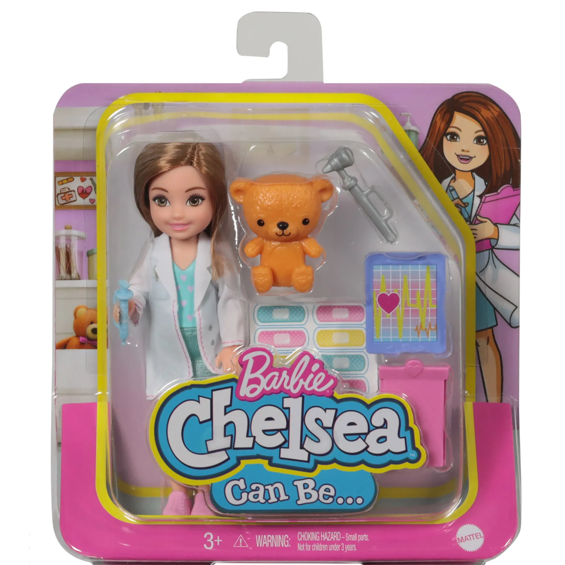 Tienerpoppen|Meisjes>Barbie Chelsea Core Careers Assorti