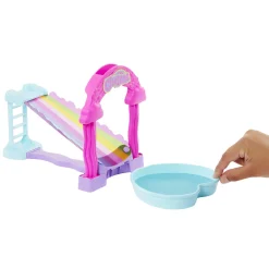 Meisjes></noscript> Barbie Chelsea Met Water Glijbaan