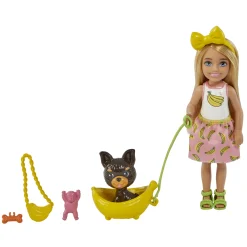 Meisjes|Tienerpoppen></noscript>Barbie Chelsea Pet Assorti
