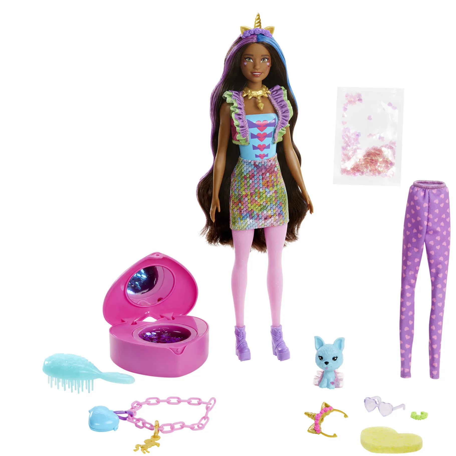 Tienerpoppen|Meisjes>Barbie Color Reveal Fantasy Fashion