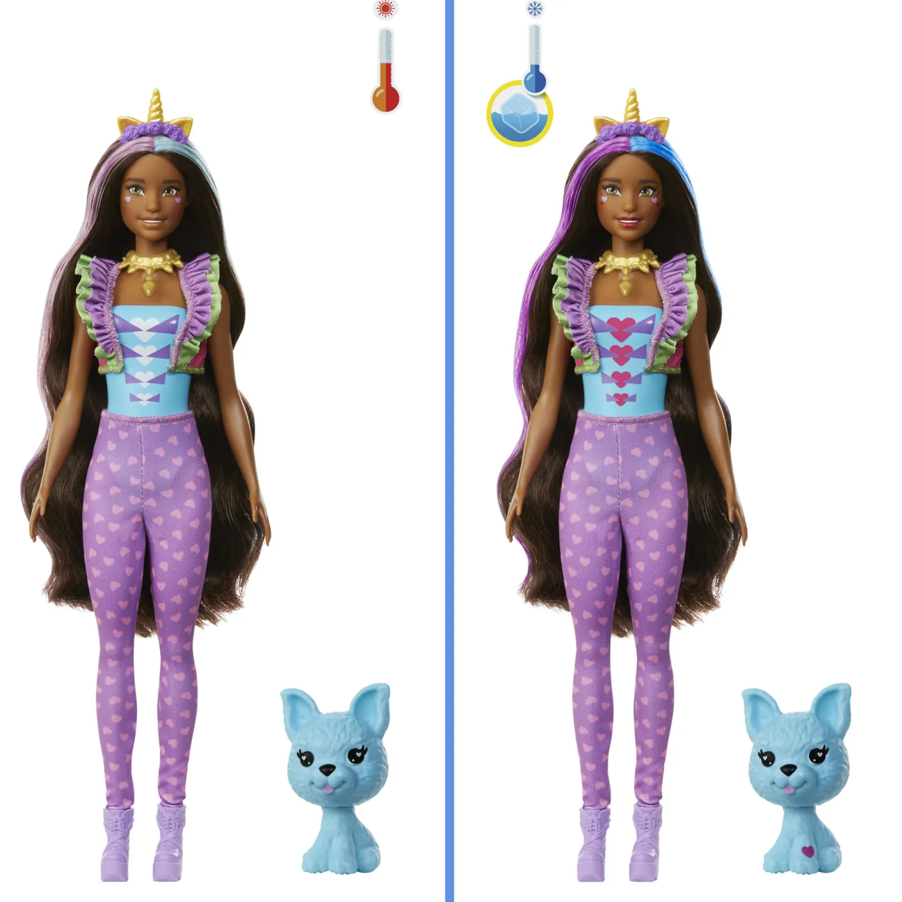 Tienerpoppen|Meisjes>Barbie Color Reveal Fantasy Fashion