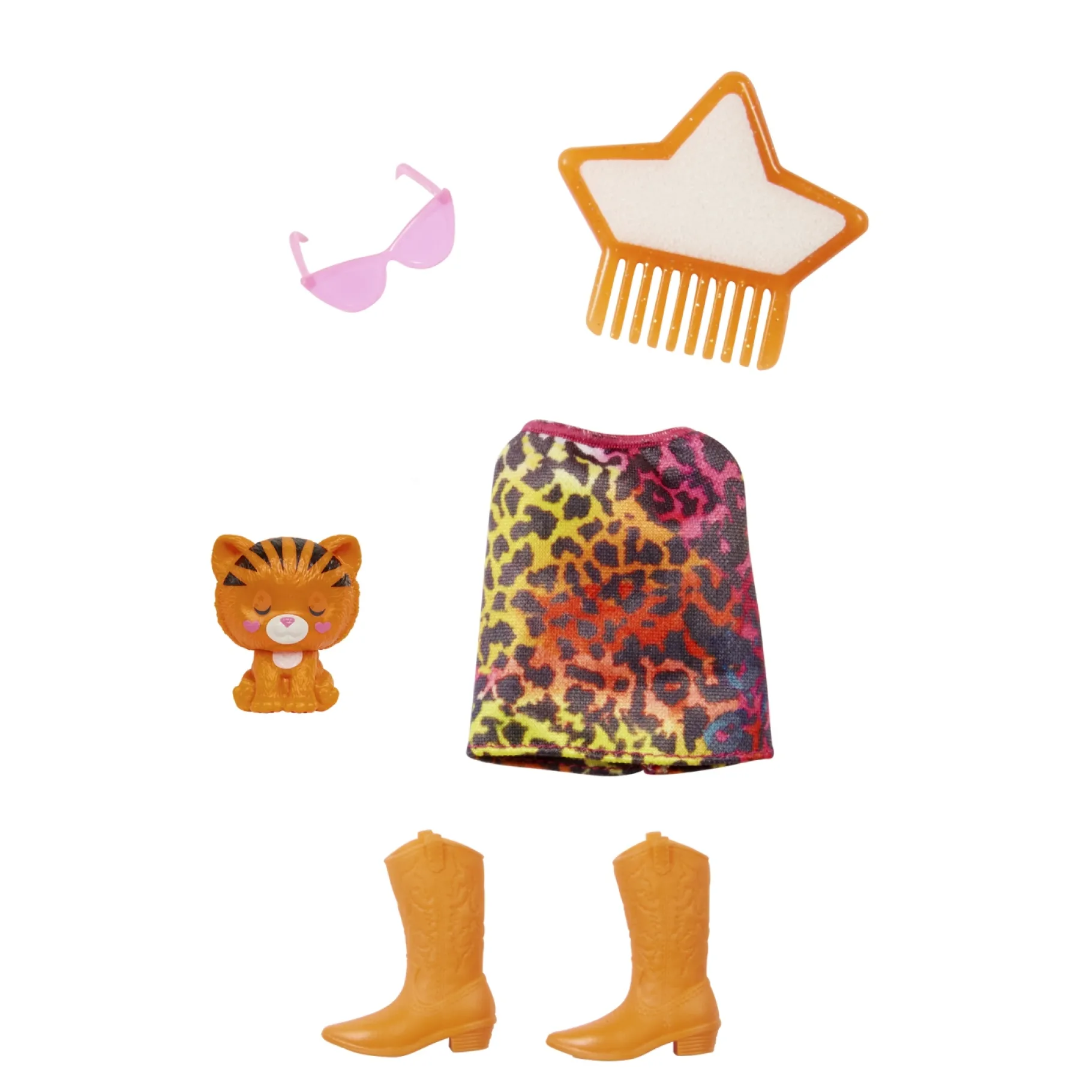 Tienerpoppen|Meisjes>Barbie Cutie Reveal Jungle Series Tijger