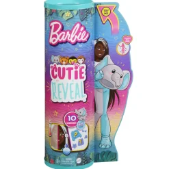 Tienerpoppen|Meisjes>Barbie Cutie Reveal Jungle Series Olifant